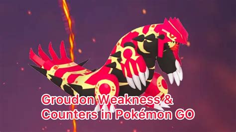 groudon weakness